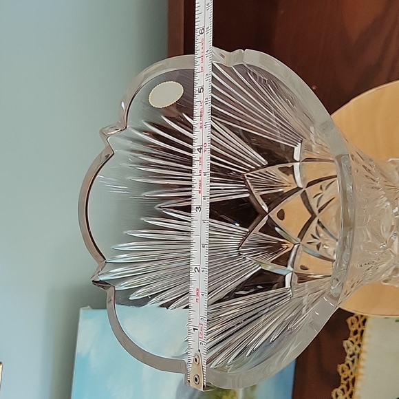 Crystal Vase Bohemia - Picture 8 of 9